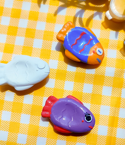Fish Worry Stones Duo Paint Kit