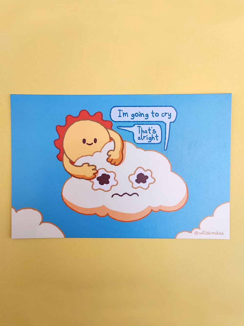 It's Okay Cloud Print