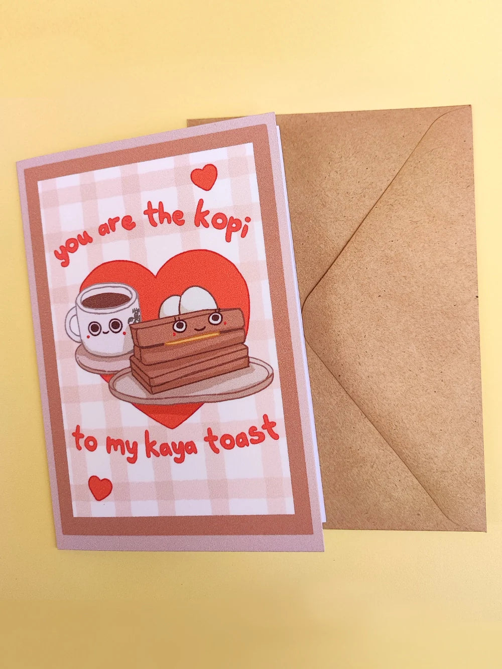Kopi To My Kaya Toast Greeting Card