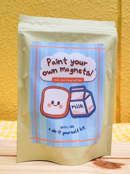 Milk and Bread Magnet Paint Kit