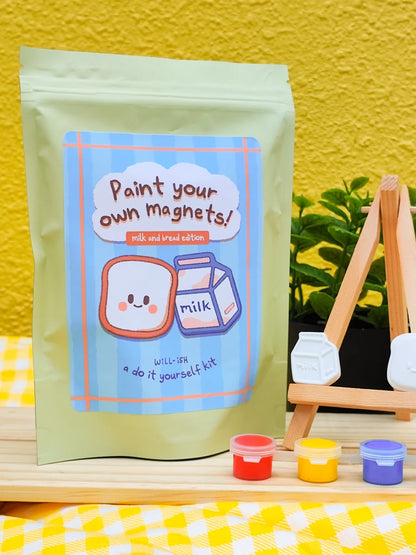 Milk and Bread Magnet Paint Kit