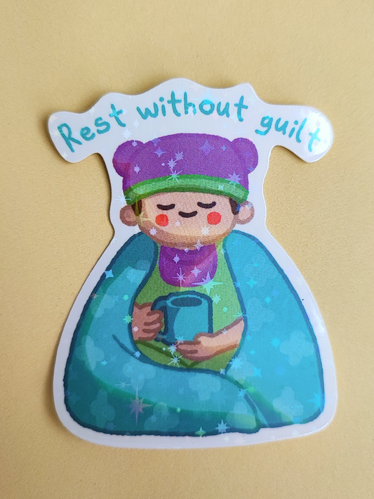 Rest Without Guilt Sticker